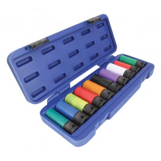 10-pack Krafthylsor, Hjulmutterhylsor 1/2" (Asta Tools)