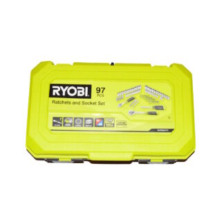 Ryobi 97-delars Hylsnyckelsats 1/4" - 3/8"